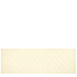 Chevaux jacquard Stole , Ivory - Wool