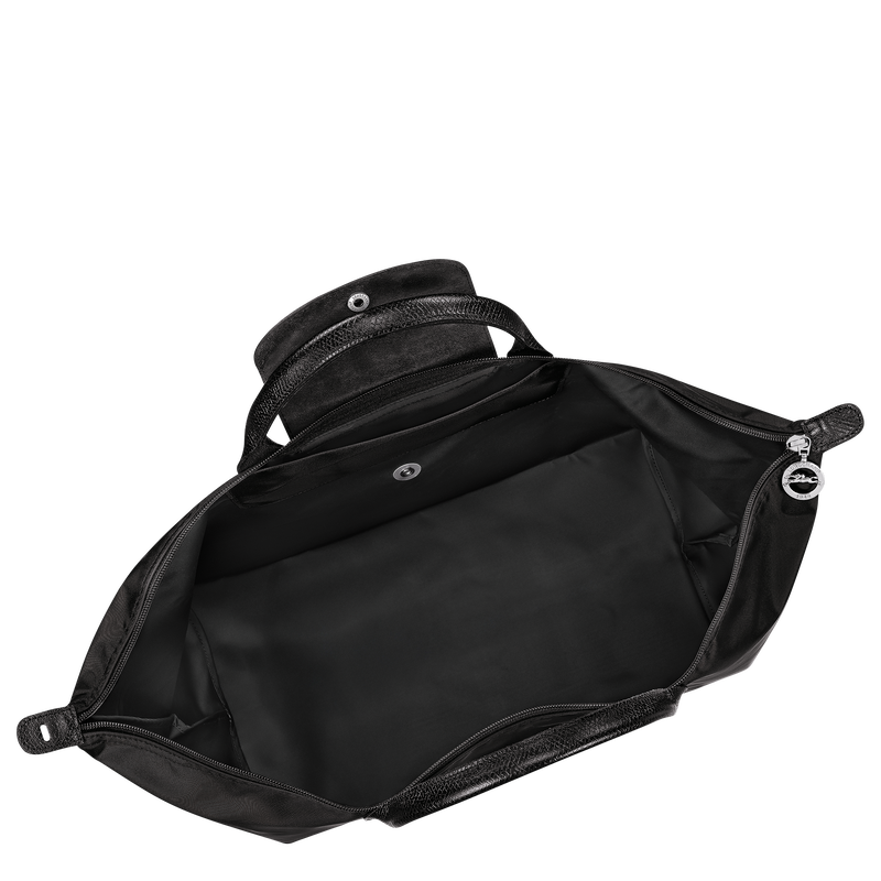 Le Pliage One L 旅行包 , 黑色 - 再生帆布  - 查看 5 7