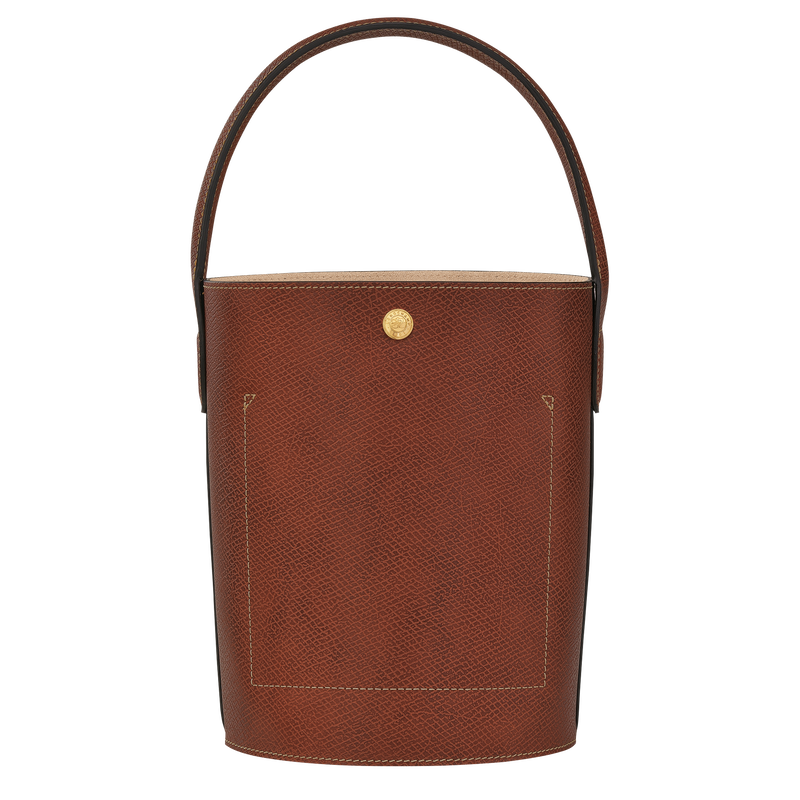 &Eacute;pure S Bucket bag , Brown - Leather  - View 4 of  5