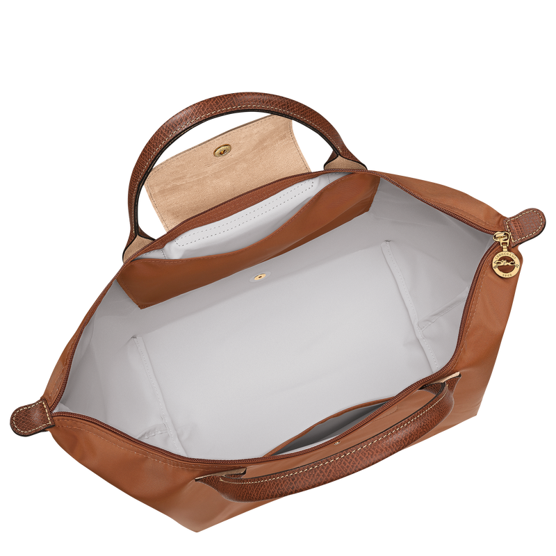 Le Pliage Original M 手提包 , 干邑色 - 再生帆布  - 查看 5 7