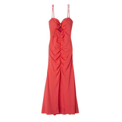 Midi dress , Strawberry - Crepe - View 1 of  3