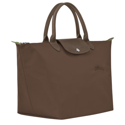 Le Pliage Green M 手提包 , 泥土色 - 再生帆布