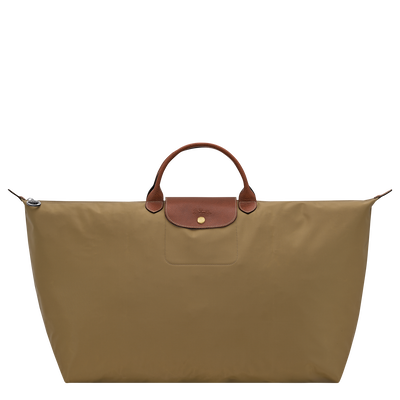 Le Pliage Original XL Travel bag , Olive - Recycled canvas