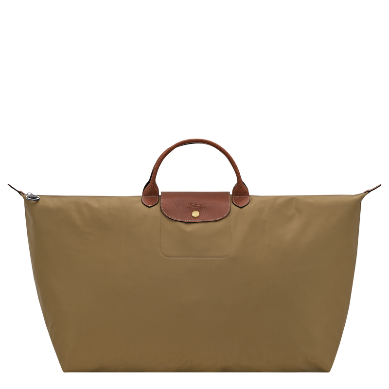 Le Pliage Original XL Travel bag , Olive - Recycled canvas  - View 1 of  6