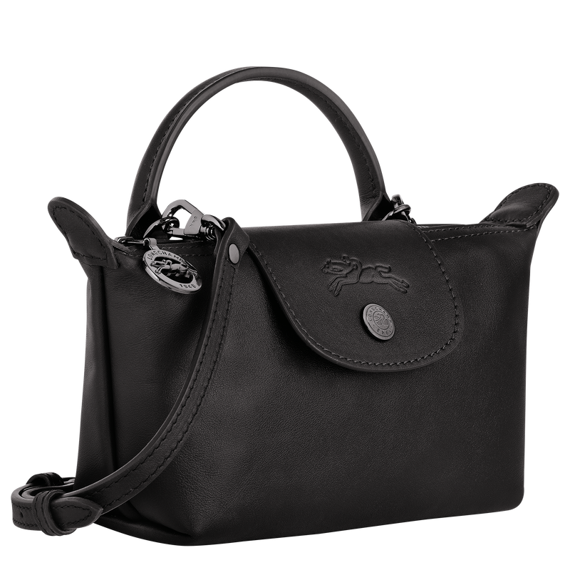 Le Pliage Xtra XS 手拿包 , 黑色 - 皮革  - 查看 3 5