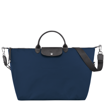 Le Pliage Energy L 旅行包 , 海军蓝色 - 再生帆布