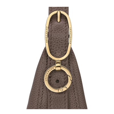 Le Foulonné Crossbody bag S, Taupe