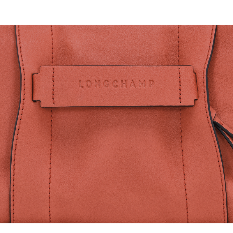 Longchamp 3D S 斜挎包 , 土黄色 - 皮革  - 查看 5 5