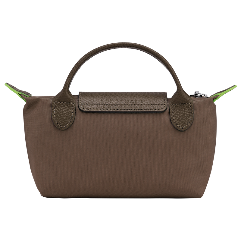 Le Pliage Green 化妆包 , 泥土色 - 再生帆布  - 查看 4 6