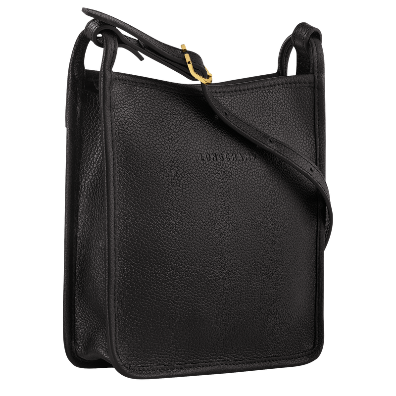 Le Foulonné S Crossbody bag , Black - Leather  - View 3 of  6