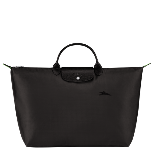 Le Pliage Green S Travel bag , Black - Recycled canvas - View 1 of  7