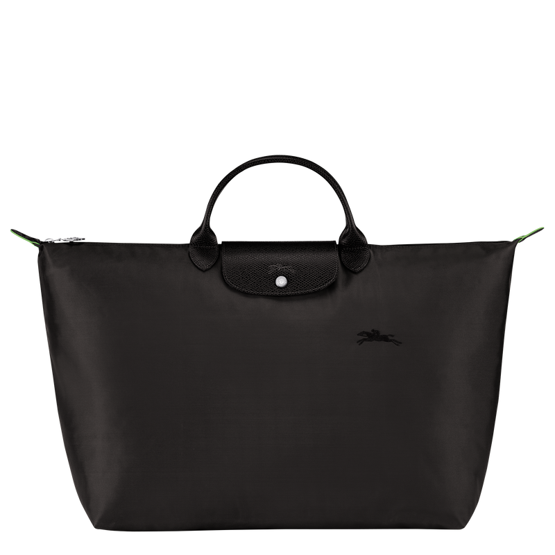 Le Pliage Green S Travel bag , Black - Recycled canvas  - View 1 of  7