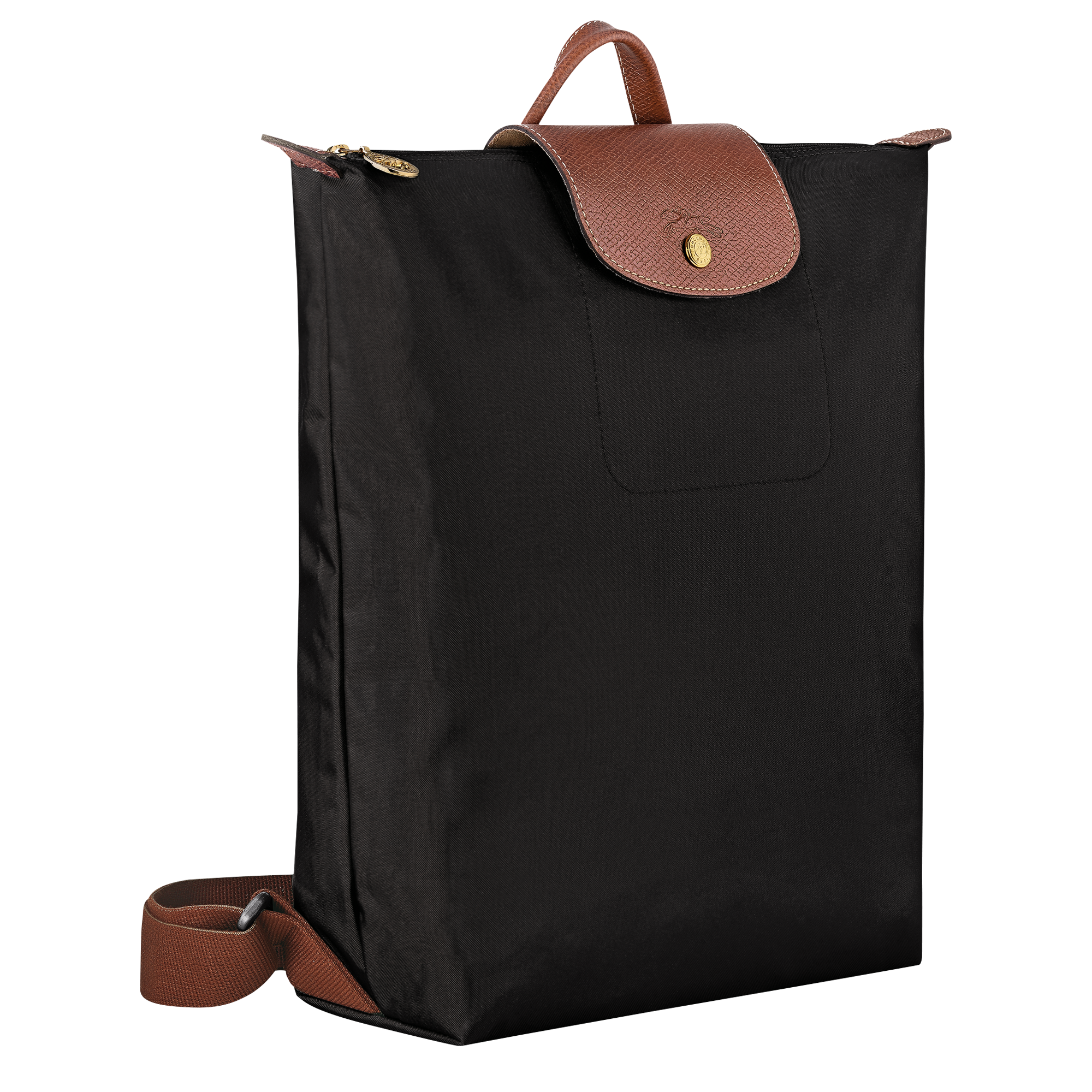 Le Pliage Original 双肩背包 M, 黑色