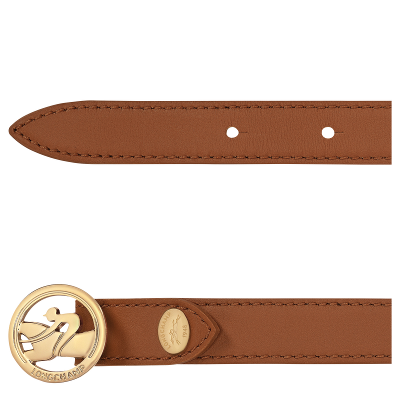 La M&eacute;daille Longchamp 女士皮带 , 干邑色 - 皮革  - 查看 3 3