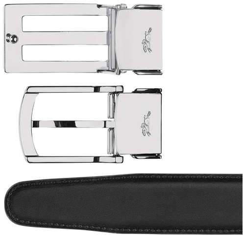 Delta Box Men's belt set , Black/Navy - Leather - View 4 of  7