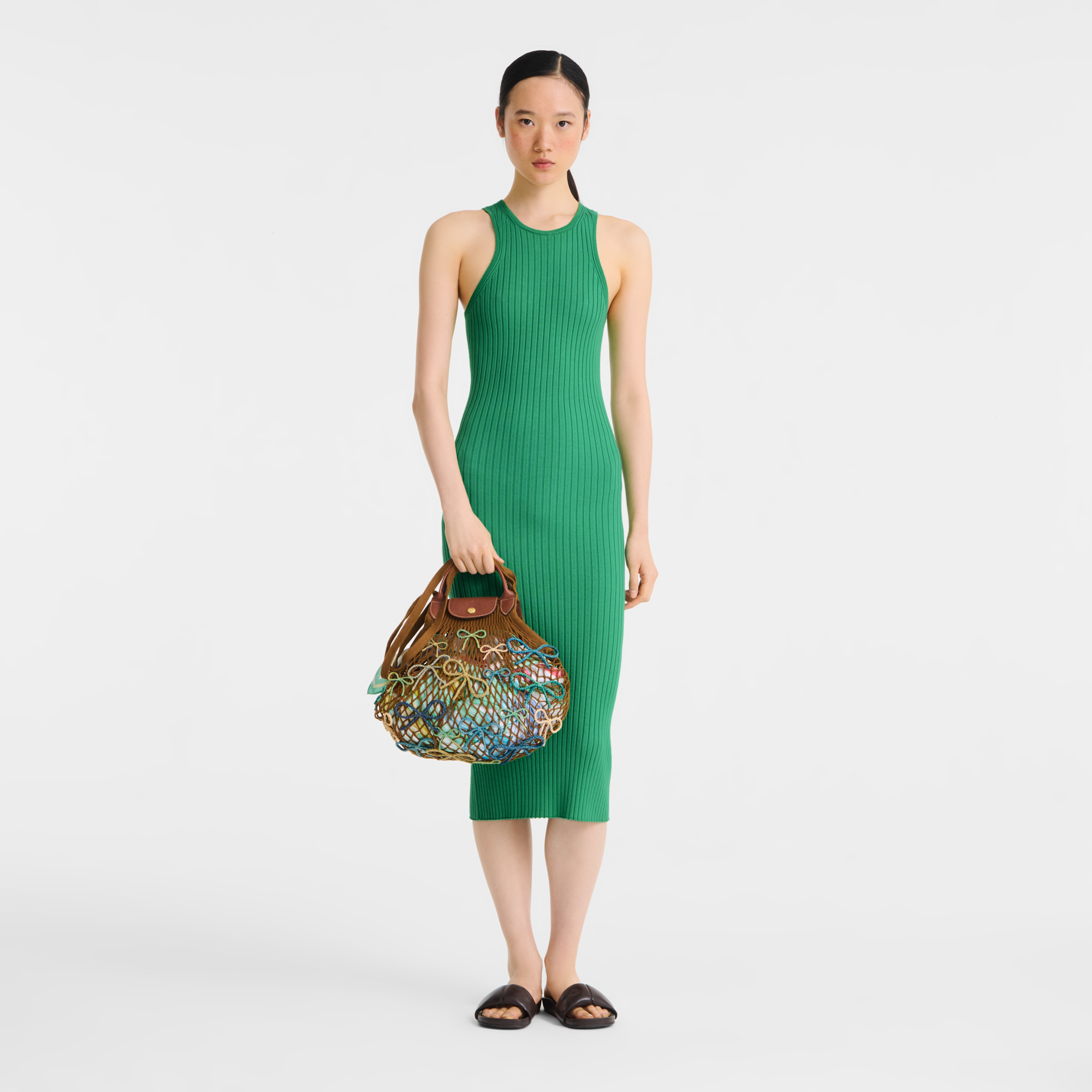 Le Pliage Collection 网袋 L, 烟草色