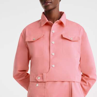 null 夹克, 虾粉色