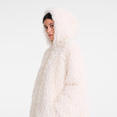 null Coat, Ivory