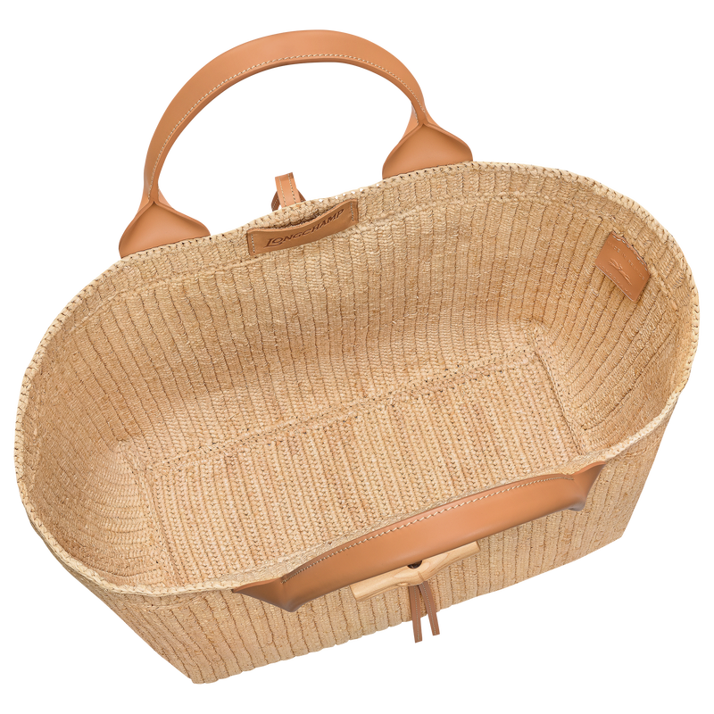 Le Roseau L 托特包 , 沙白色 - 帆布  - 查看 5 6