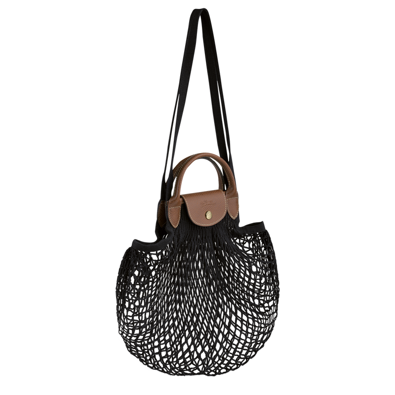Le Pliage Filet L 网袋 , 黑色 - 帆布  - 查看 3 6