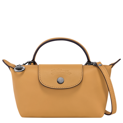 Le Pliage Xtra XS Pouch , Honey - Leather