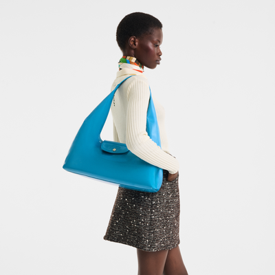 Le Pliage Xtra Shoulder bag L, Bright Blue