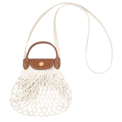 Le Pliage Filet XS 网袋 , 象牙白 - 帆布