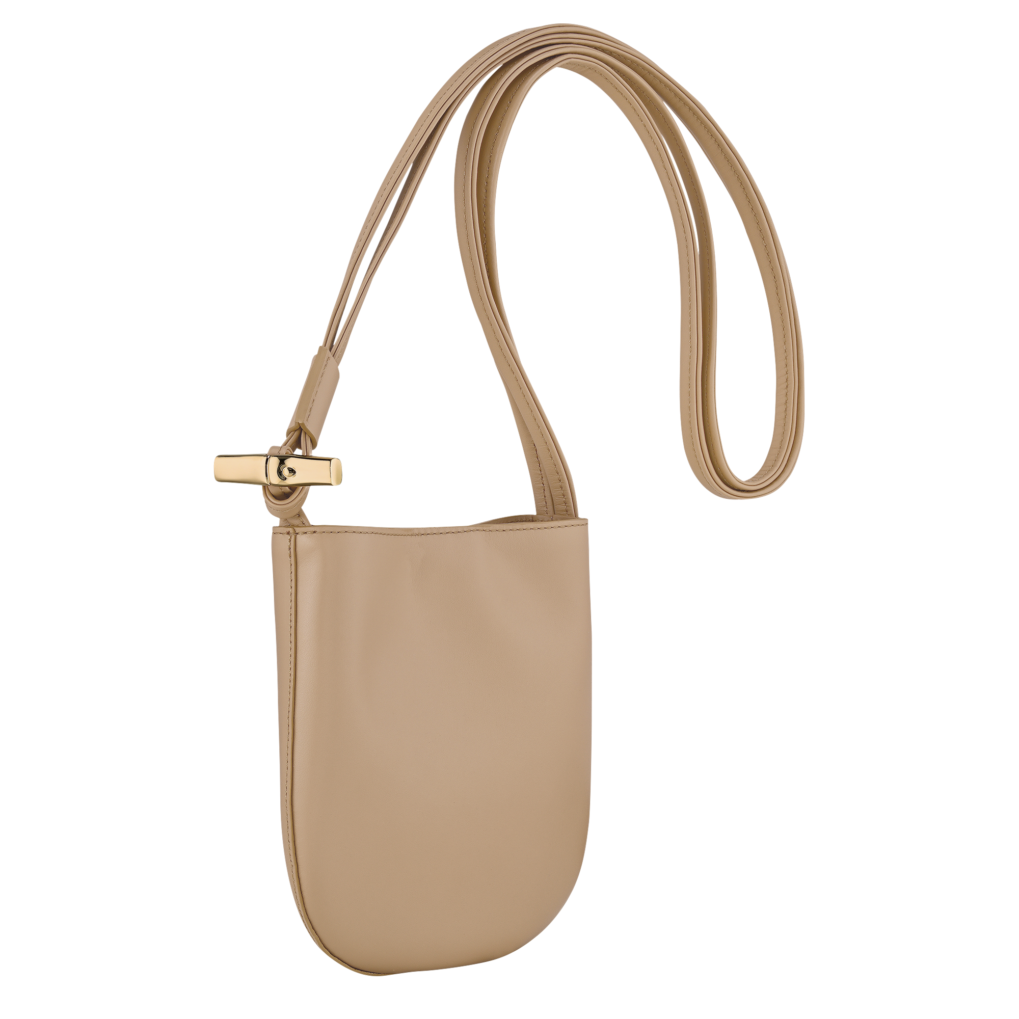 斜挎包 S, 深棕色 - 查看 3
        4 - 放大 Le Roseau 斜挎包 S, 深棕色