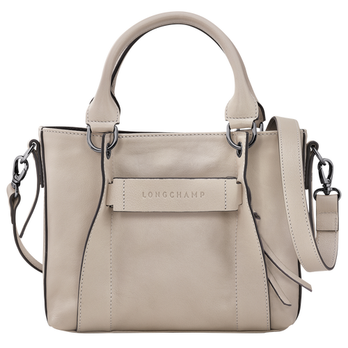 Longchamp 3D S 手提包 , 土褐色 - 皮革 - 查看 1 5