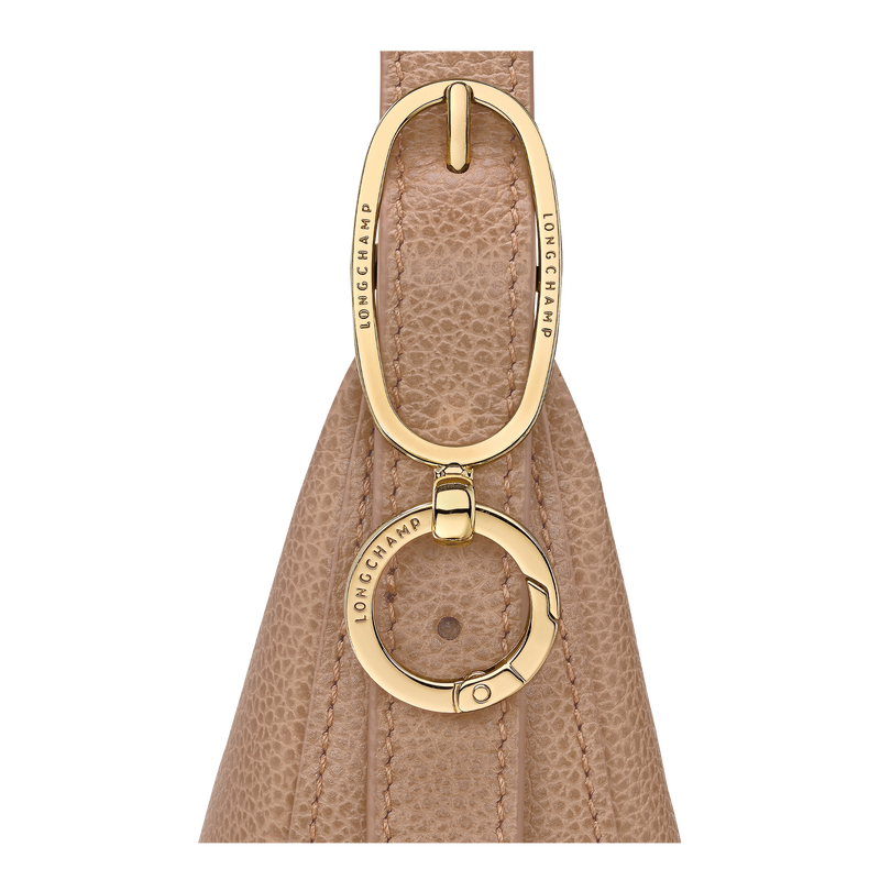 Le Foulonn&eacute; S Crossbody bag , Biscuit - Leather  - View 5 of  5