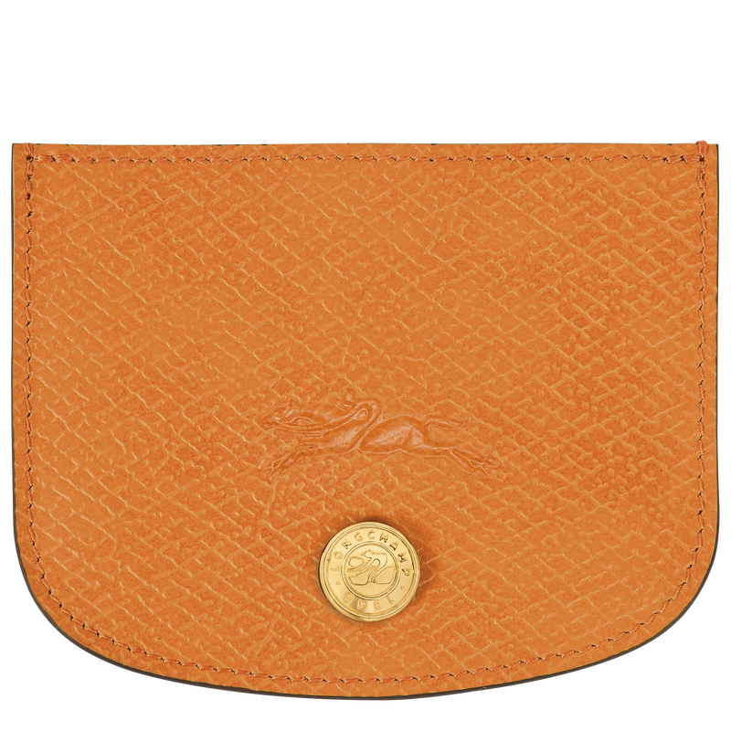 Épure Card holder , Apricot - Leather  - View 1 of  2