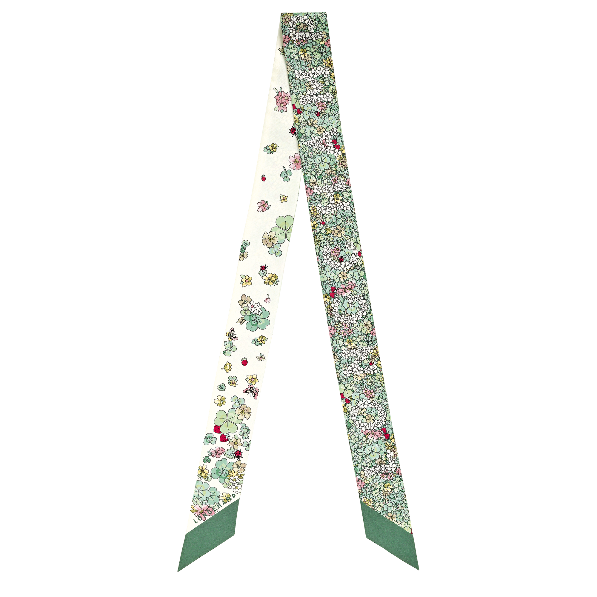 Frise Fleurie（花漾春日） 细丝带, 绿色