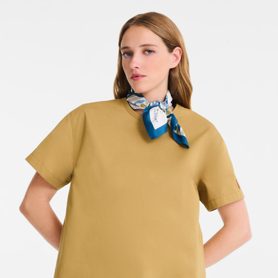 Rubans Longchamp 丝巾 50, 蓝灰色