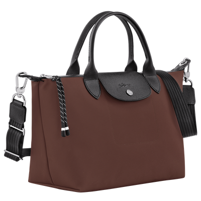 Le Pliage Energy S 手提包 , 可可色 - 再生帆布
