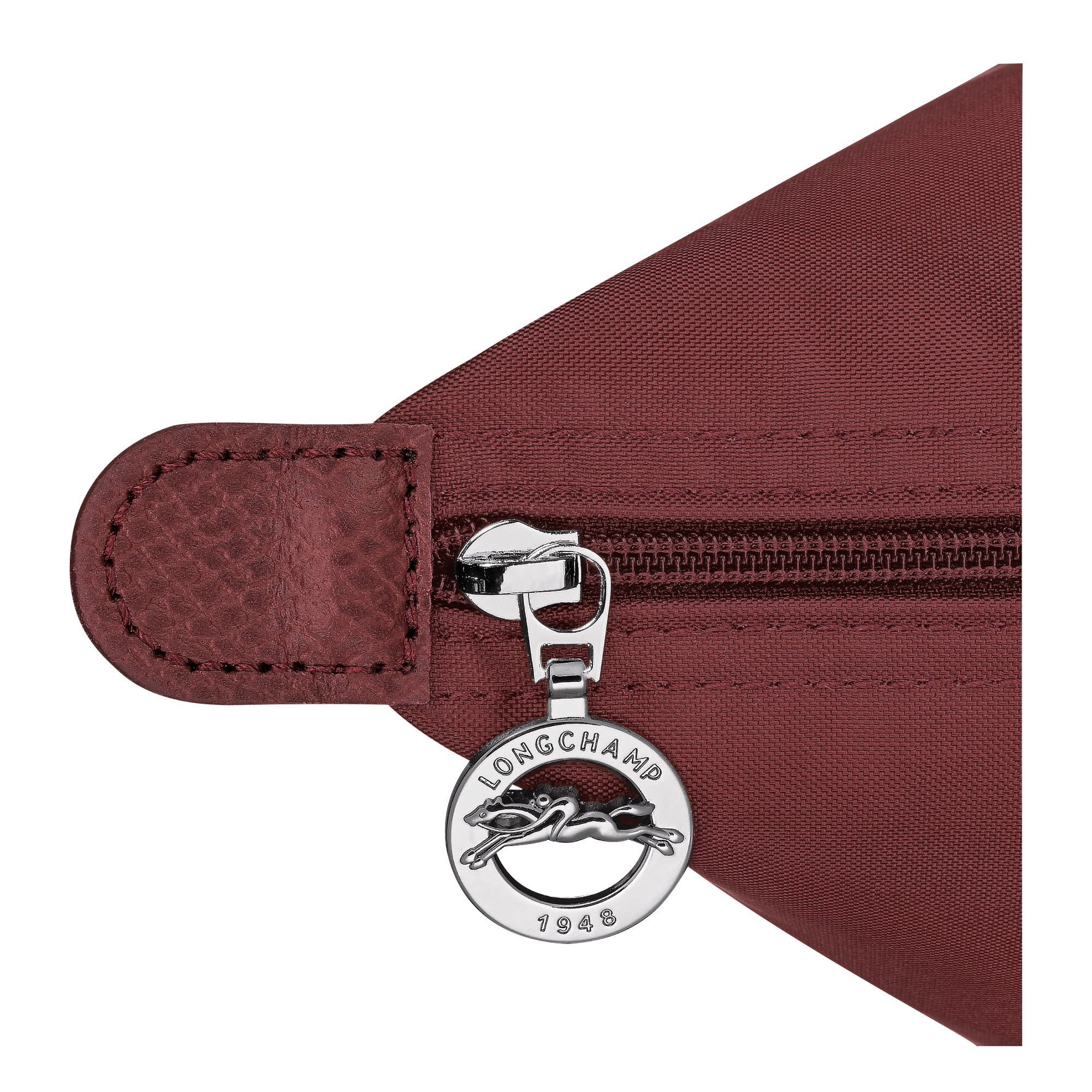 Le Pliage One Handbag L, Burgundy