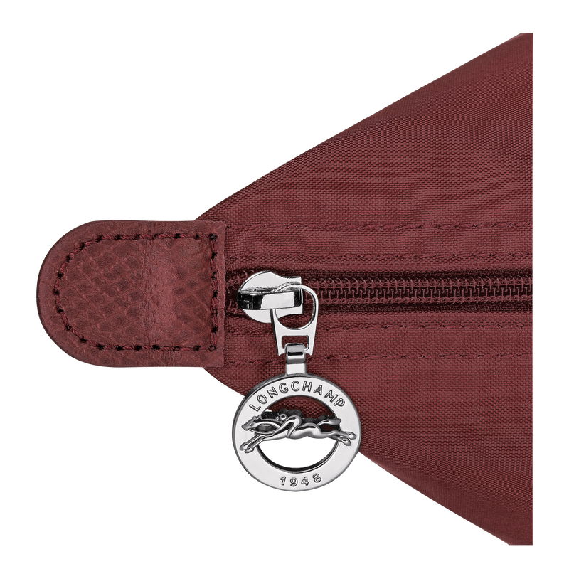 Le Pliage One L Handbag , Burgundy - Canvas  - View 6 of  7