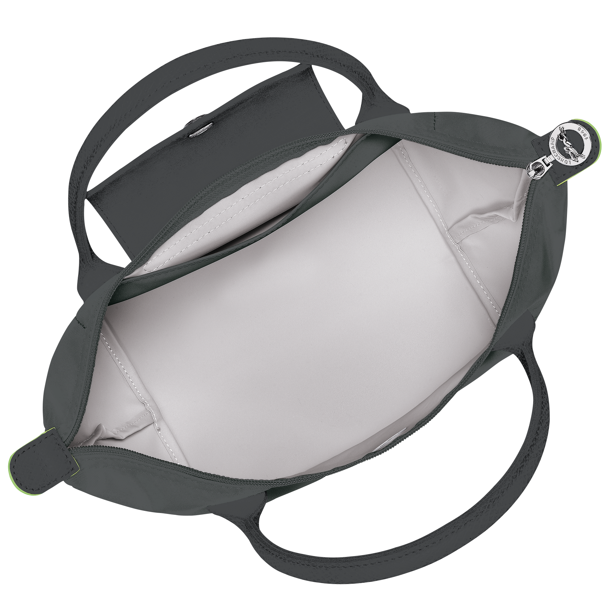Le Pliage Green 手提包 M, 石墨黑