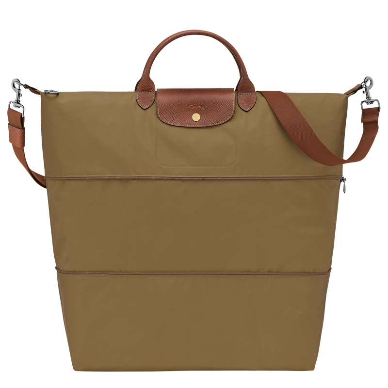Le Pliage Original Extensible travel bag , Olive - Recycled canvas  - View 1 of  7