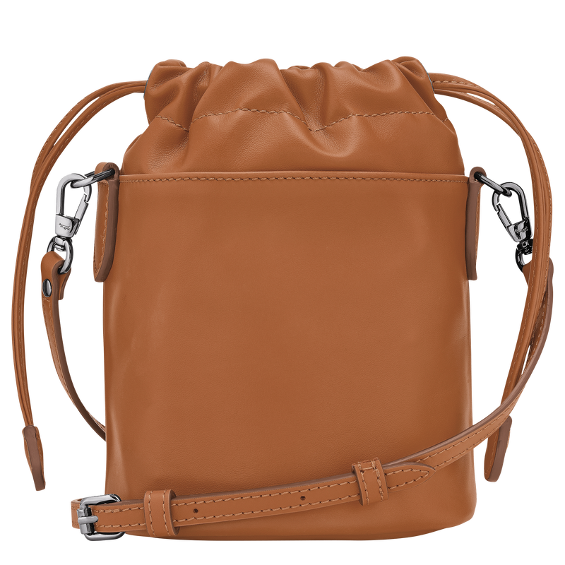 Le Pliage Xtra XS Bucket bag , Cashew - Leather  - View 4 of  6