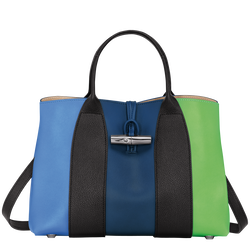 Roseau M Handbag , Multicolor - Leather