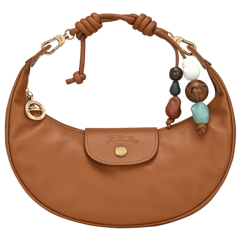 Le Pliage Xtra M 单肩包 , 腰果棕 - 皮革  - 查看 1 6