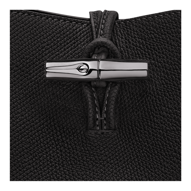 Le Roseau XS Bucket bag , Black - Leather  - View 6 of  6