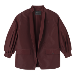 和服式夹克 , 深红色 - 高科技塔夫绸
