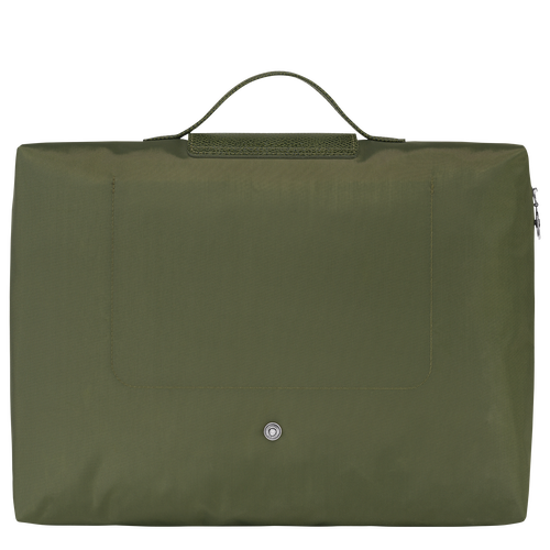 Le Pliage Green S Briefcase , Forest - Recycled canvas - View 4 of  7