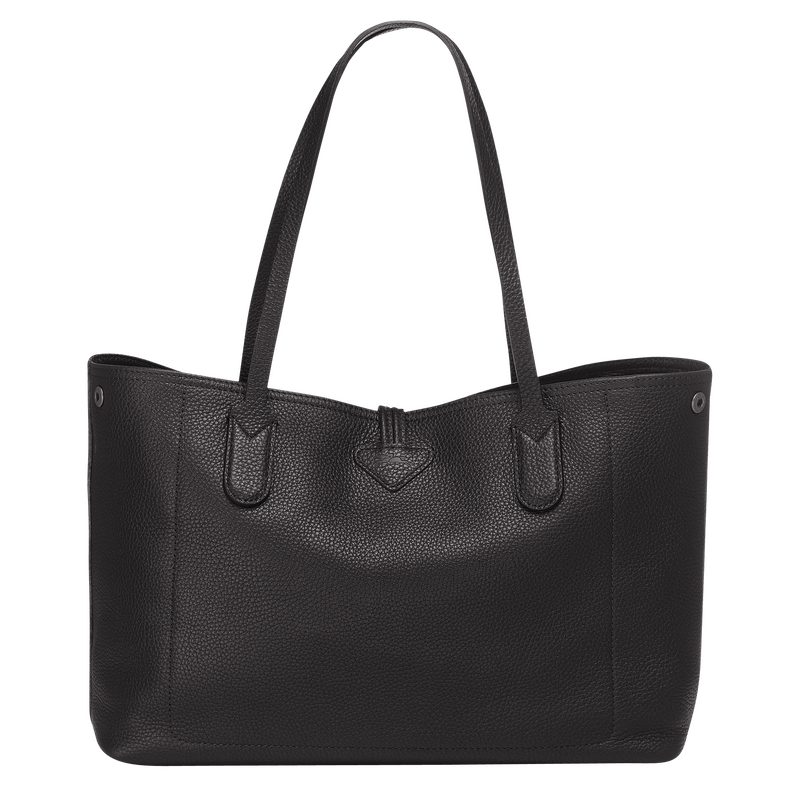 Roseau Essential L Tote bag , Black - Leather  - View 4 of  5