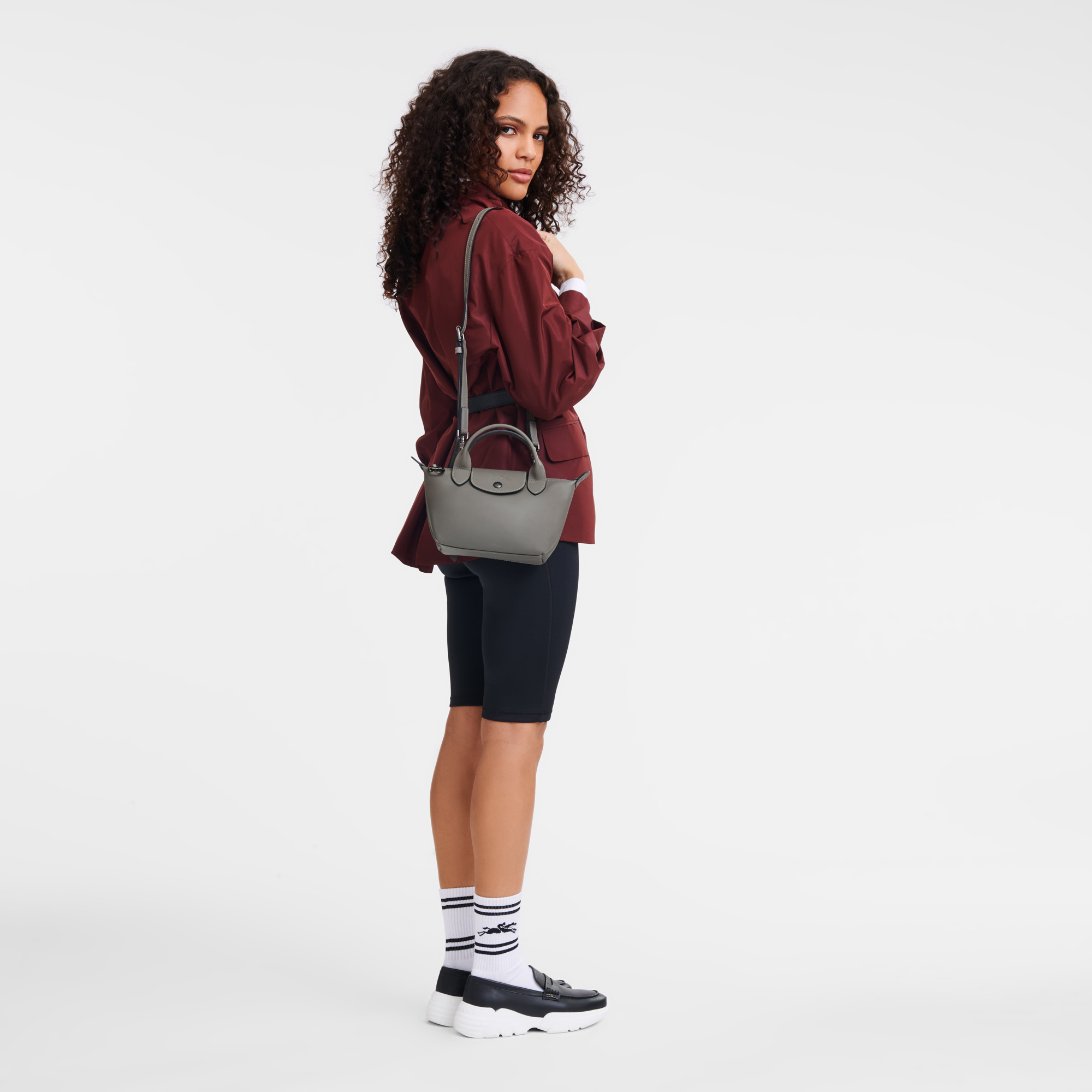 Le Pliage Xtra 手提包 XS, 斑鸠灰