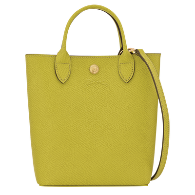 Épure XS Tote bag , Kiwi Green - Leather