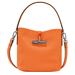 Roseau Essential XS Bucket bag , Orange - Leather