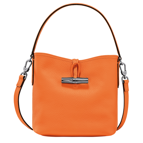 Roseau Essential XS Bucket bag , Orange - Leather - View 1 of  6