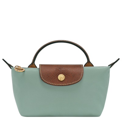 Le Pliage Original 化妆包 , 青瓷 - 再生帆布